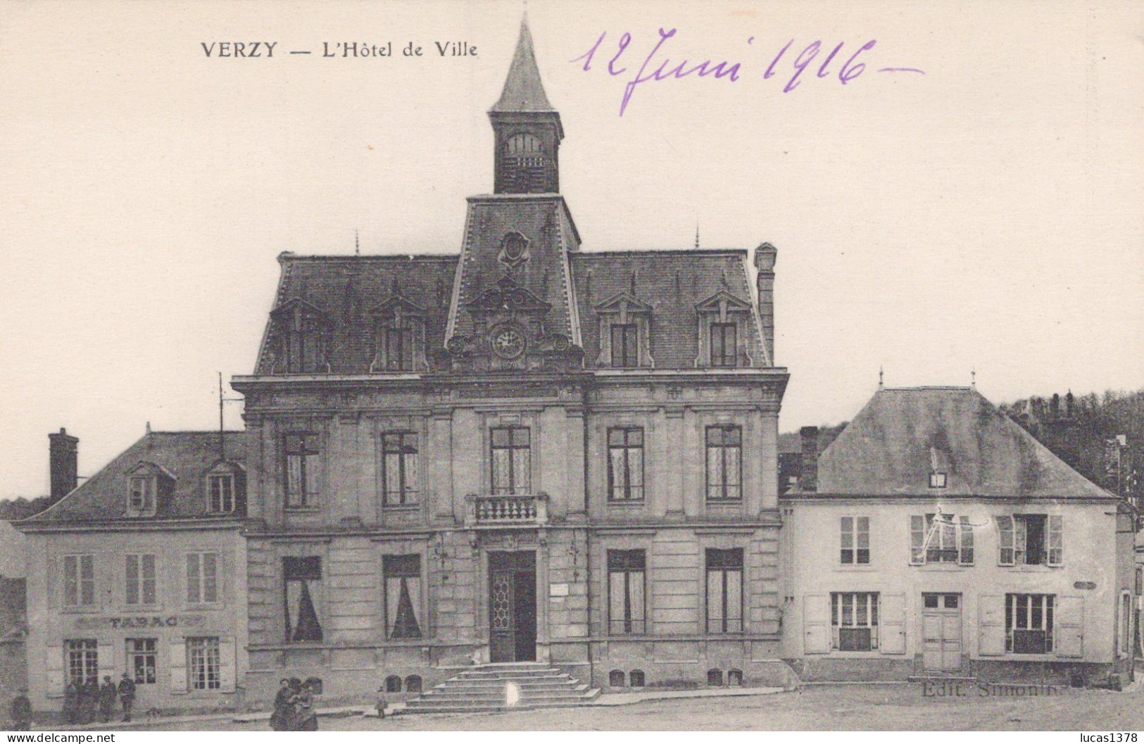 51 / VERZY / L HOTEL DE VILLE - Verzy