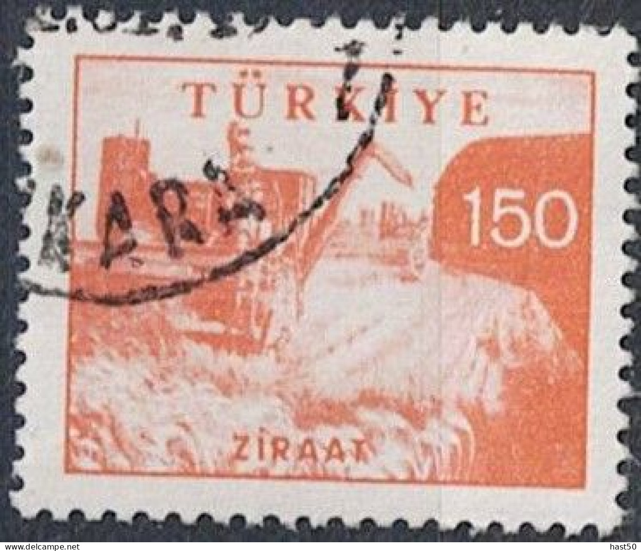 Türkei Turkey Turquie - Mähdrescher (MiNr: 1706) 1960 - Gest Used Obl - Usati