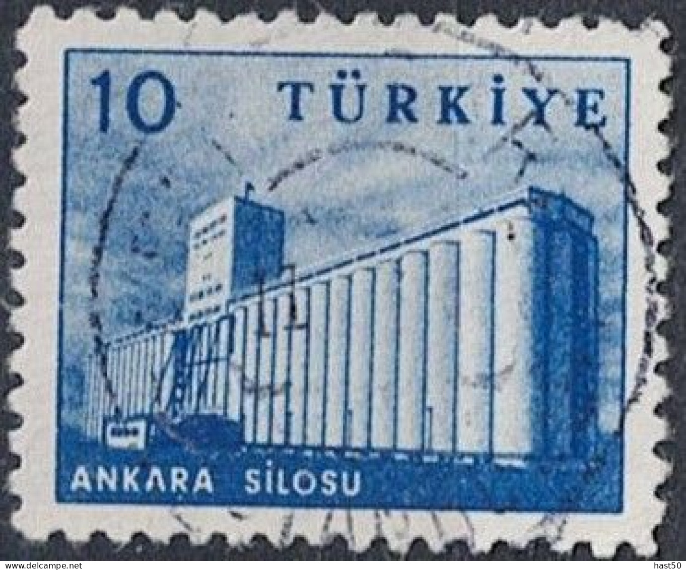 Türkei Turkey Turquie - Silos In Ankara (MiNr: 1699) 1960 - Gest Used Obl - Oblitérés