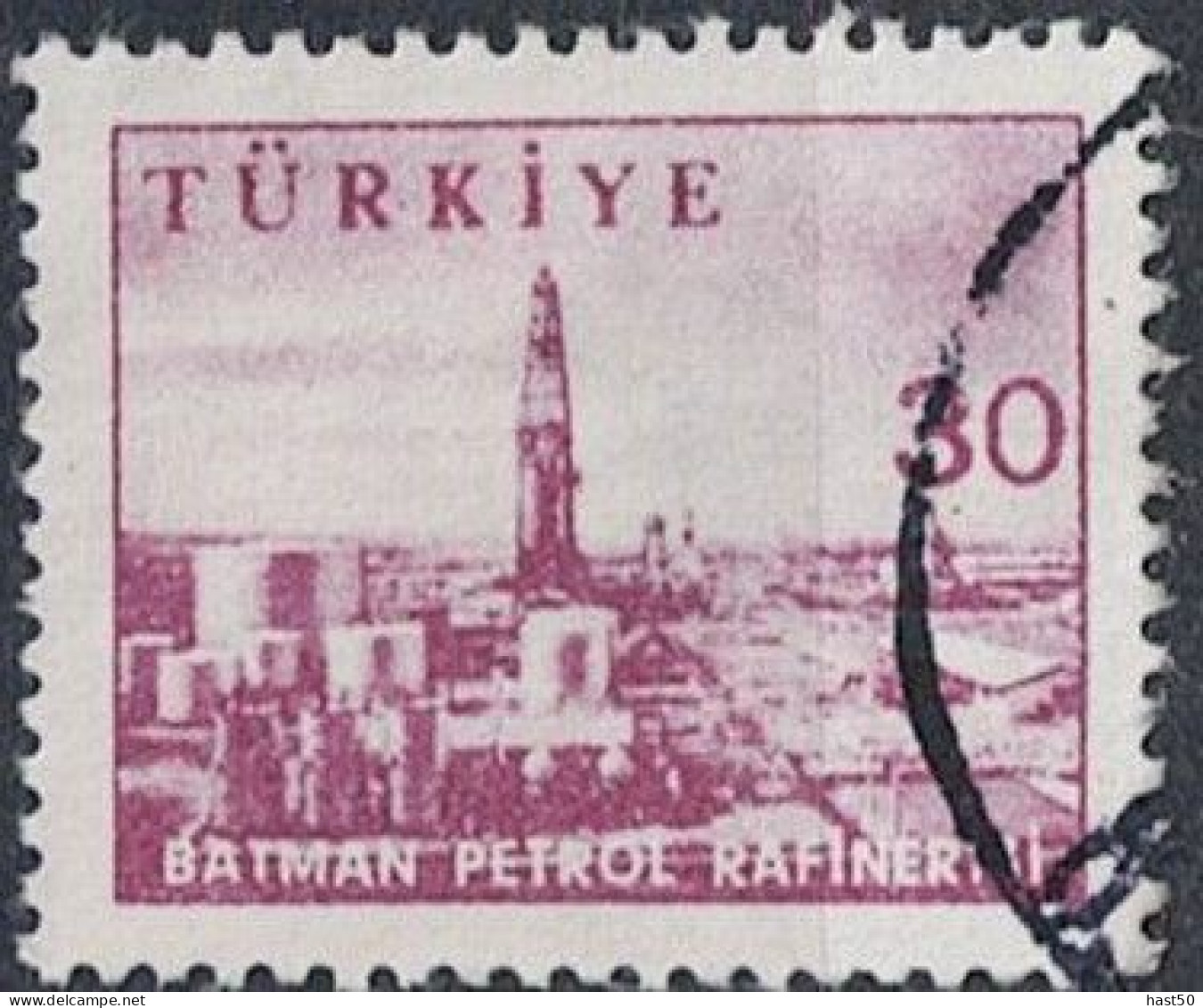 Türkei Turkey Turquie - Petroleumraffinerie Batman (MiNr: 1703) 1959 - Gest Used Obl - Gebruikt