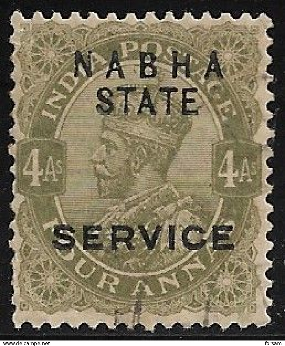 INDIA (NABHA)..1913..Michel # 31...used. - Nabha