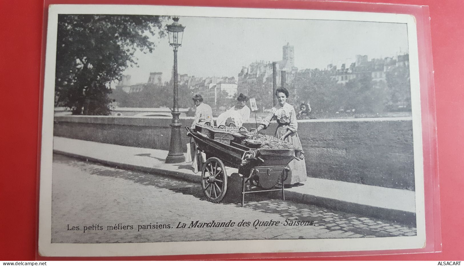 Les Petits Métiers Parisiens , La Marchande De Quatre -saisons - Konvolute, Lots, Sammlungen