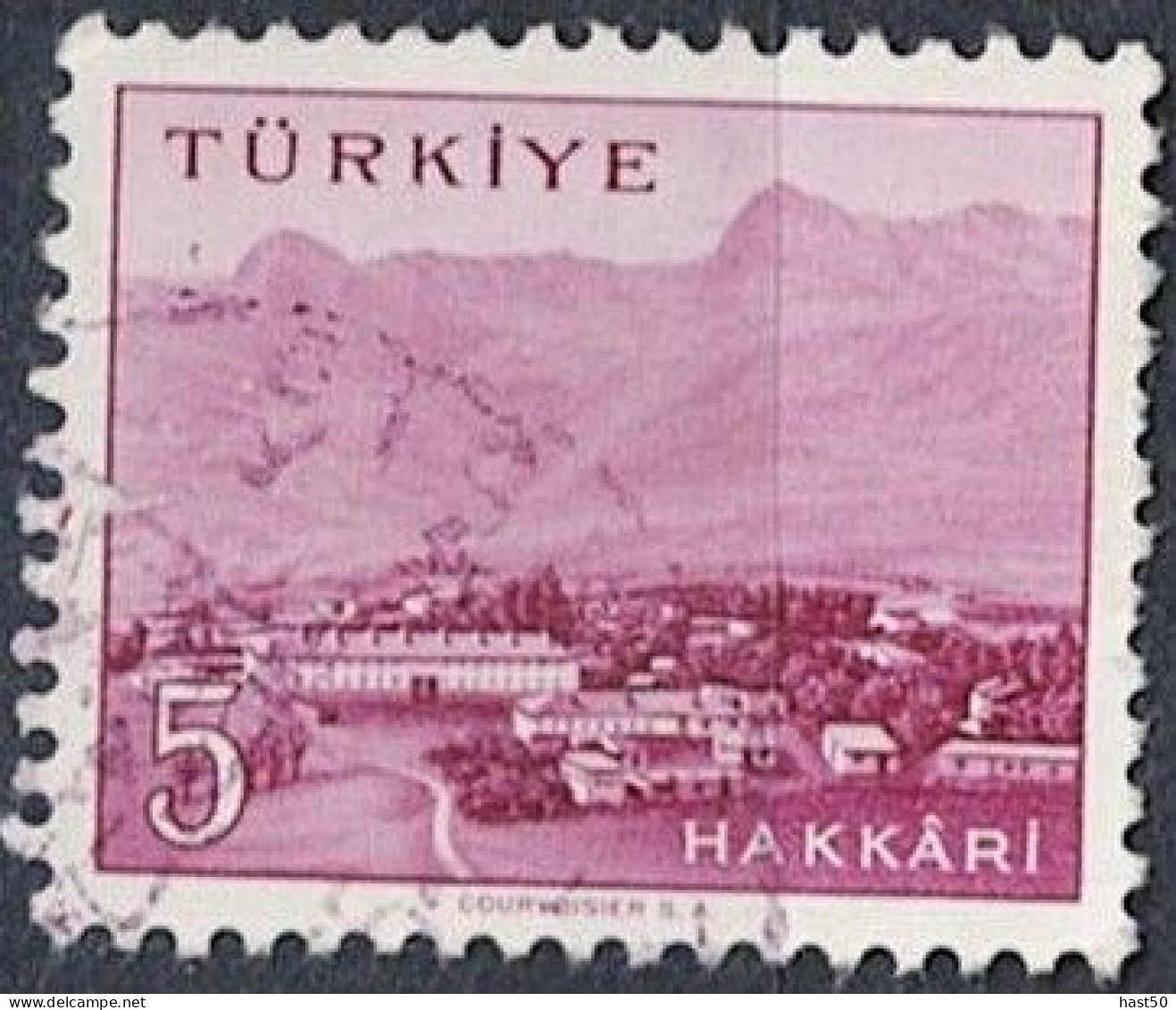 Türkei Turkey Turquie - Hakkâri (MiNr: 1643) 1959 - Gest Used Obl - Usati