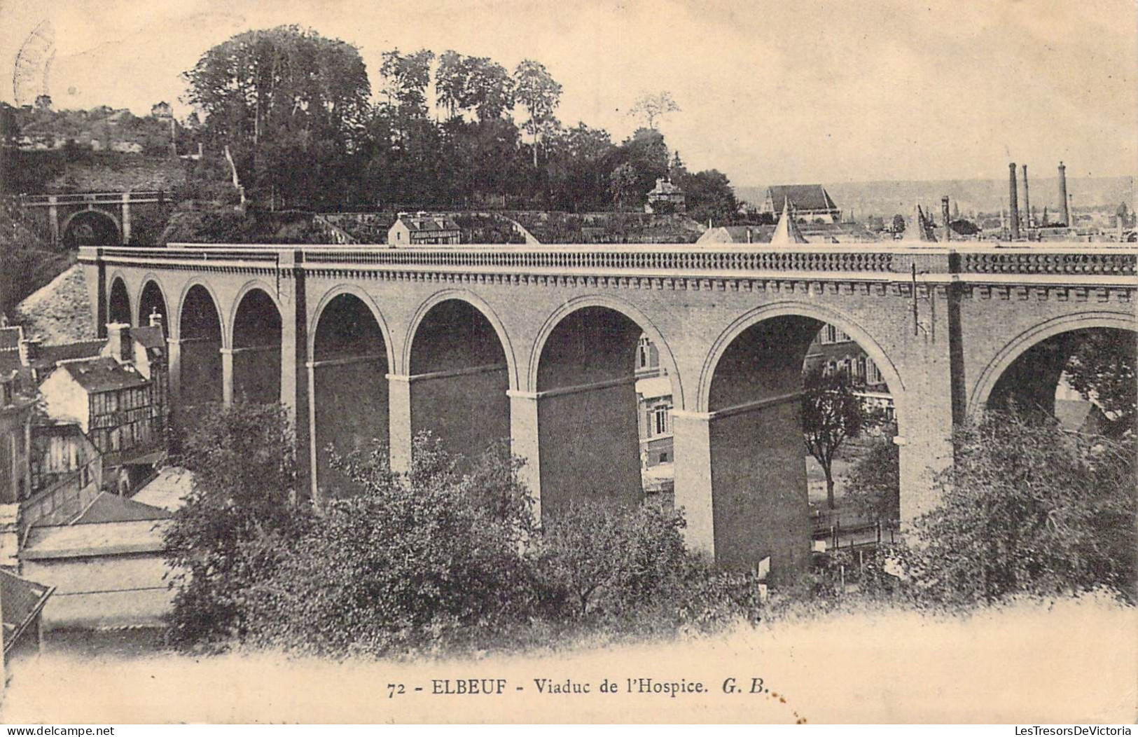FRANCE - 76 - Elbeuf - Viaduc De L'Hospice - Carte Postale Ancienne - Elbeuf