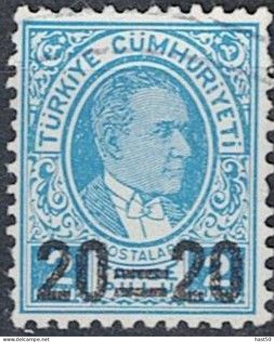 Türkei Turkey Turquie - Portomarken Mit Aufdruck (MiNr: 1628) 1959 - Gest Used Obl - Gebraucht