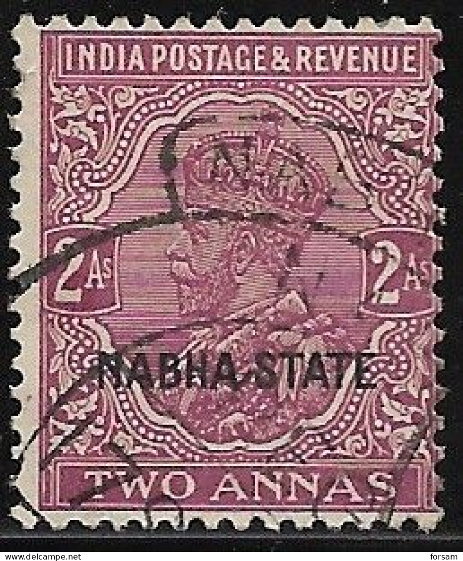 INDIA (NABHA)..1928..Michel # 54...used. - Nabha
