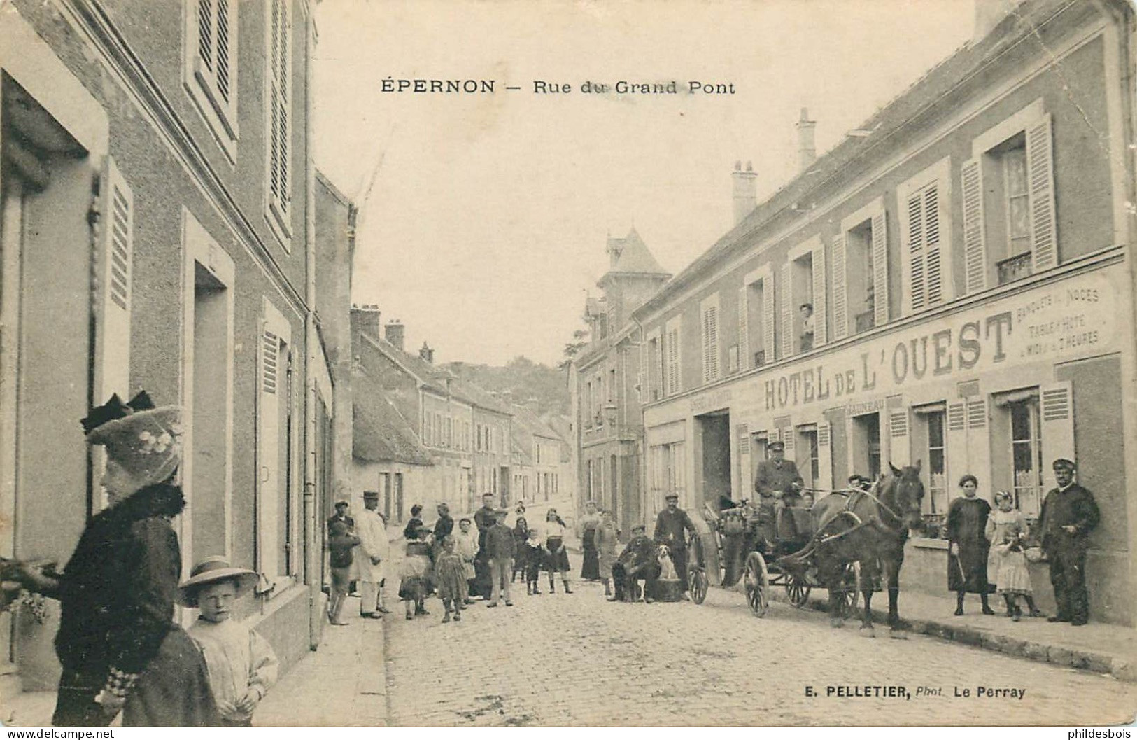 EURE ET LOIR  EPERNON  Rue Du Grand Pont - Epernon