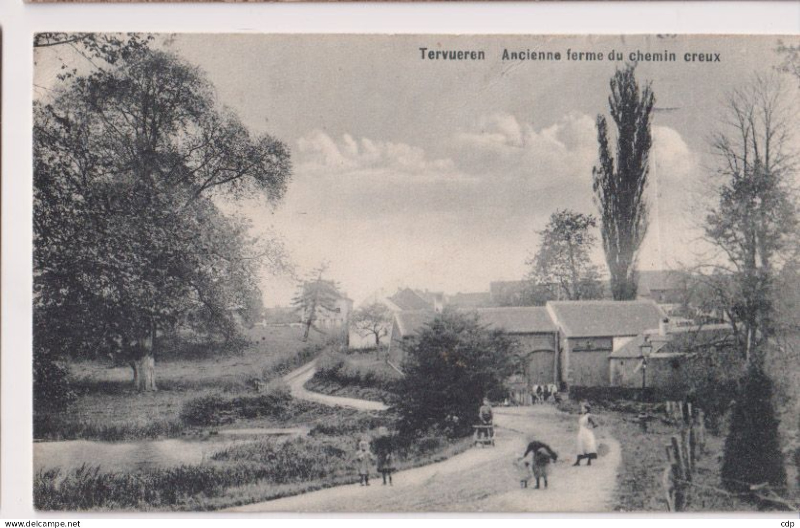 Cpa Tervueren  Ferme  1918 - Tervuren