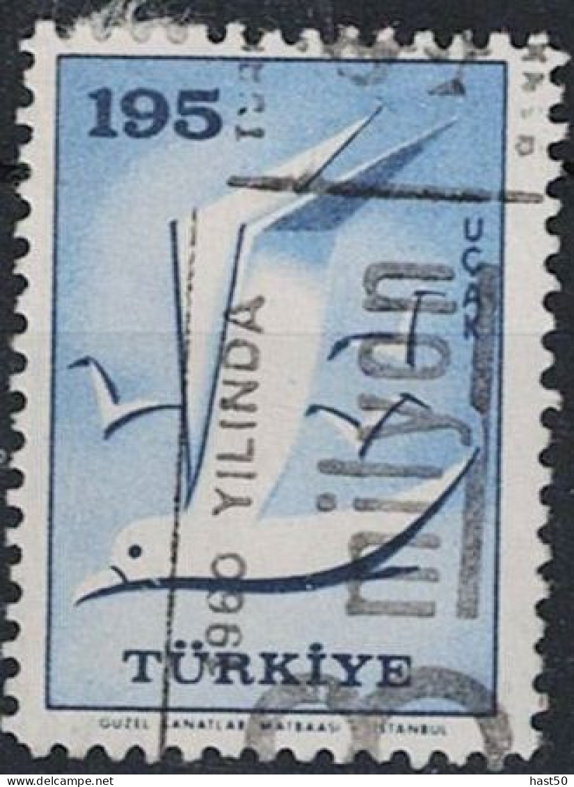 Türkei Turkey Turquie - Möwe (Larus Sp.) (MiNr: 1666) 1959 - Gest Used Obl - Usati