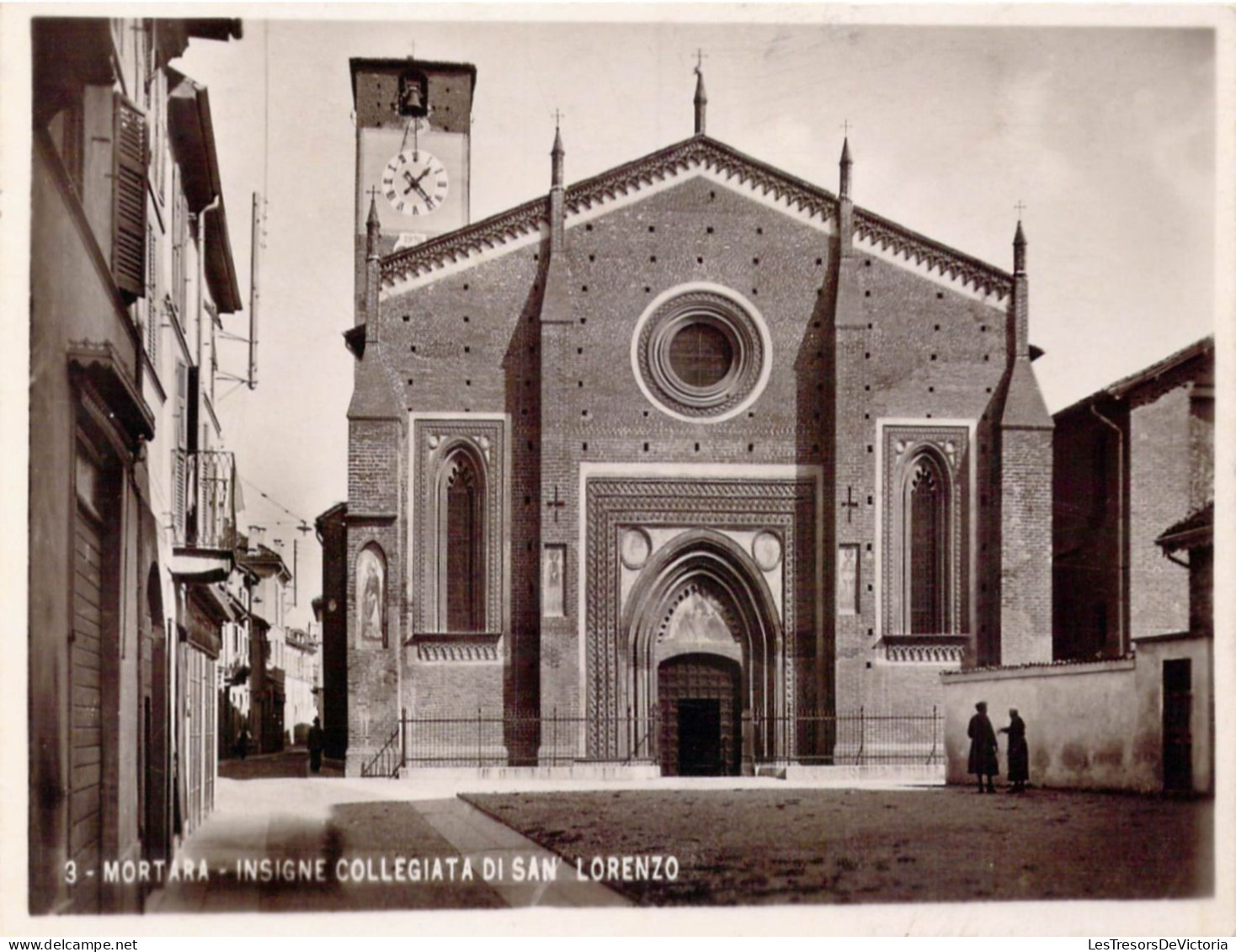 ITALIE - Mortara - Insigne Collegiata Di San Lorenzo - Carte Postale Ancienne - Pavia