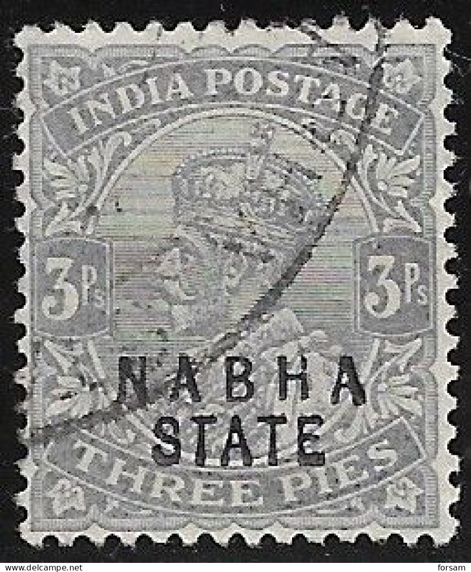 INDIA (NABHA)..1928..Michel # 51...used. - Nabha