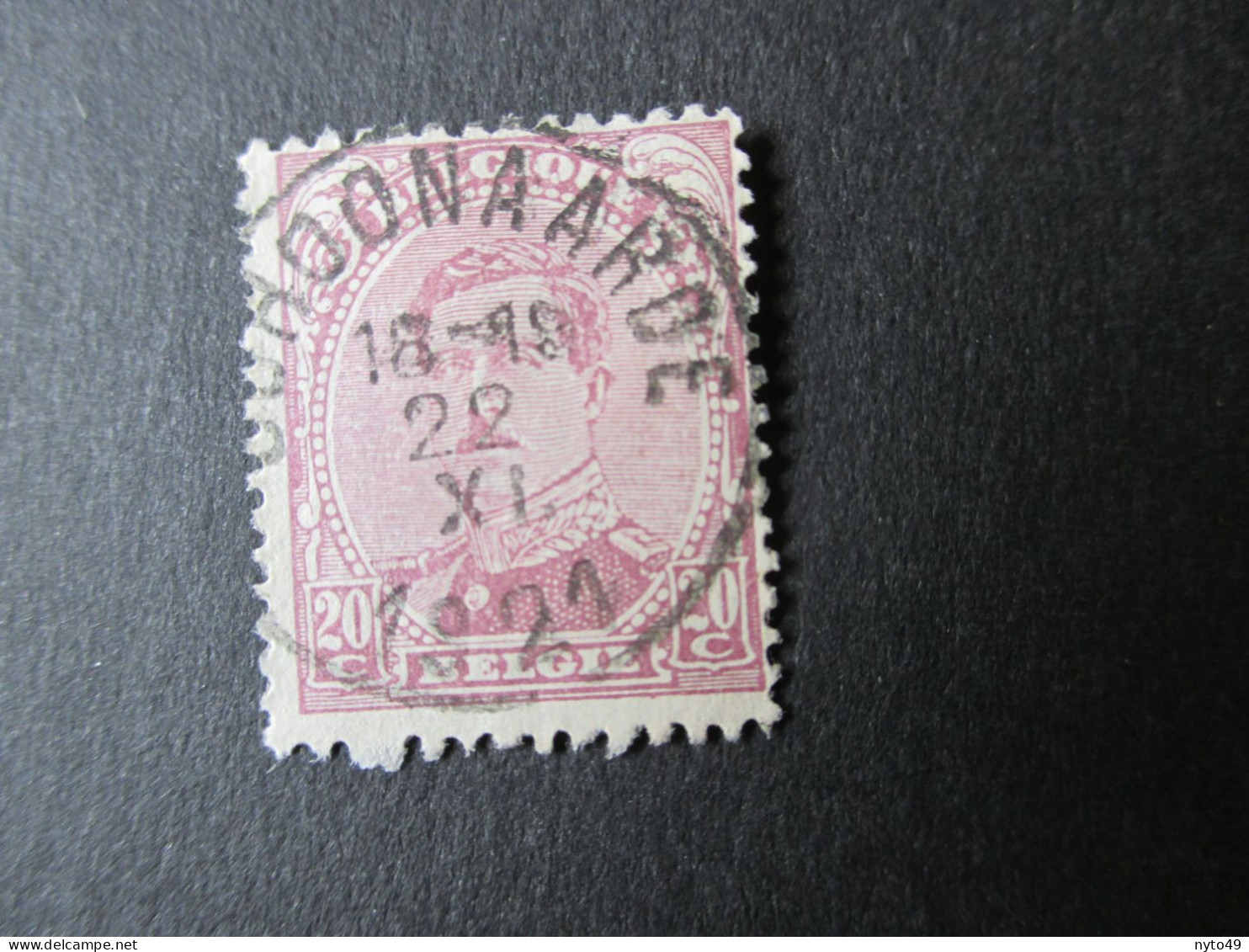 Nr 140 -  Centrale Stempel Schoonaarde - 1915-1920 Albert I