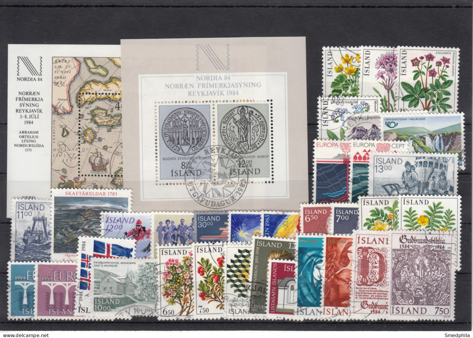 Iceland 1983-1984 - Full Years Used - Komplette Jahrgänge