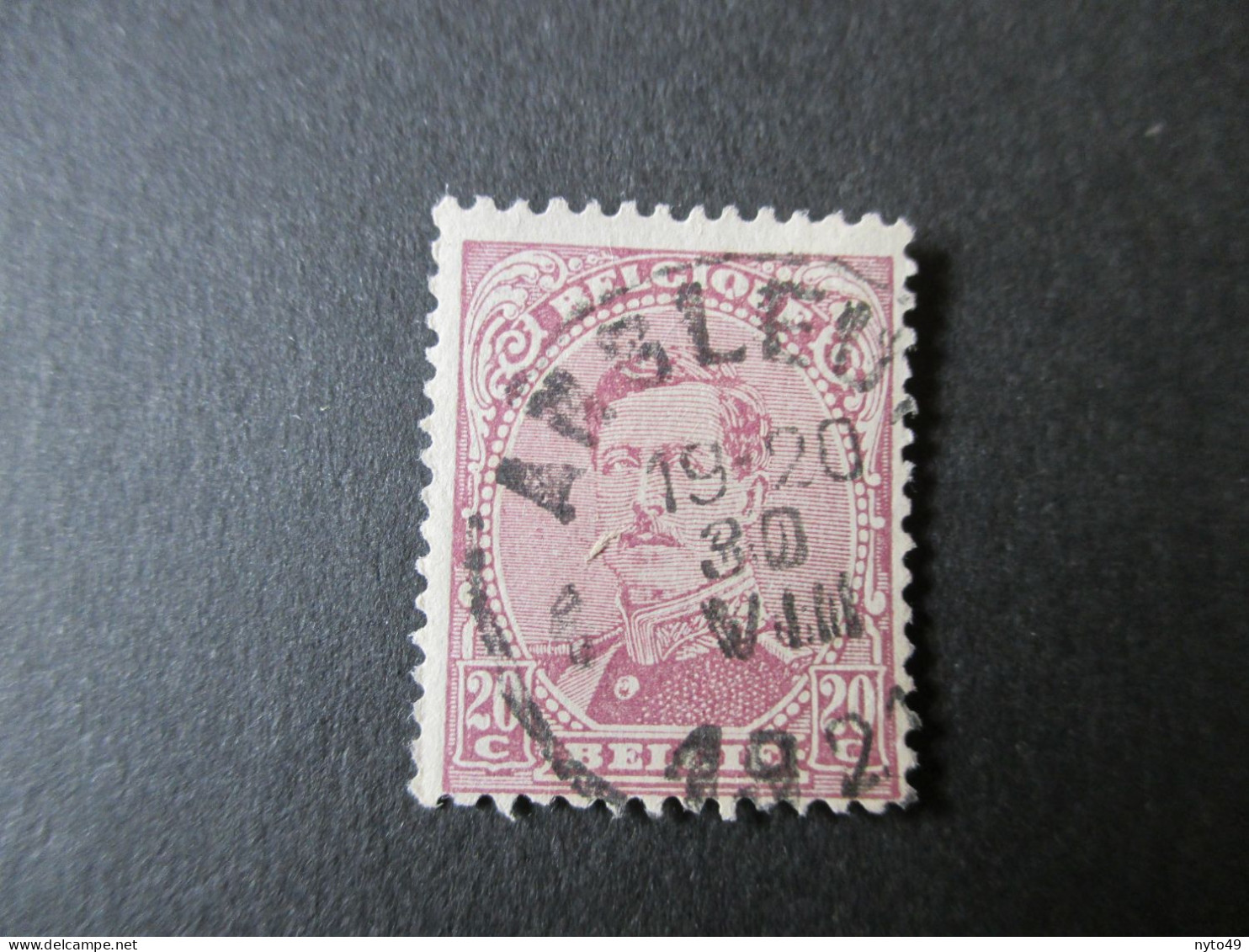 Nr 140 -  Centrale Stempel Angleur 1 - 1915-1920 Albert I