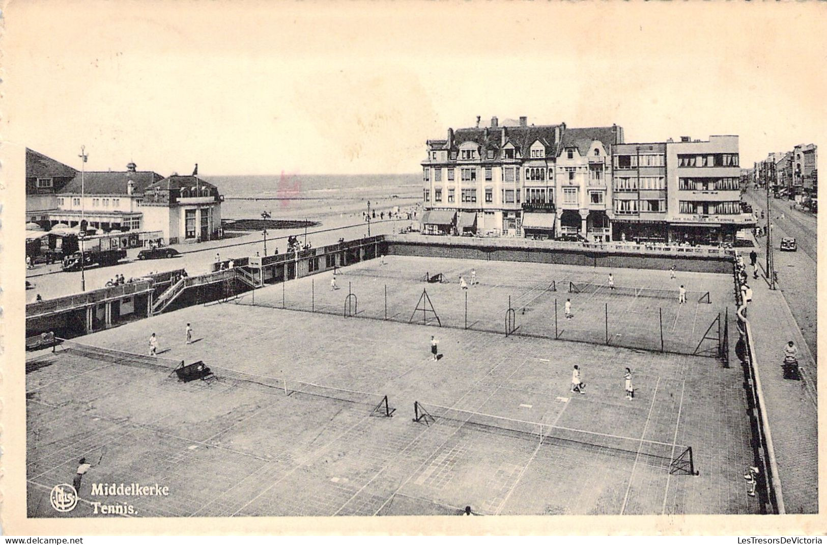 BELGIQUE - MIDDELKERKE - Tennis - Carte Postale Ancienne - Middelkerke