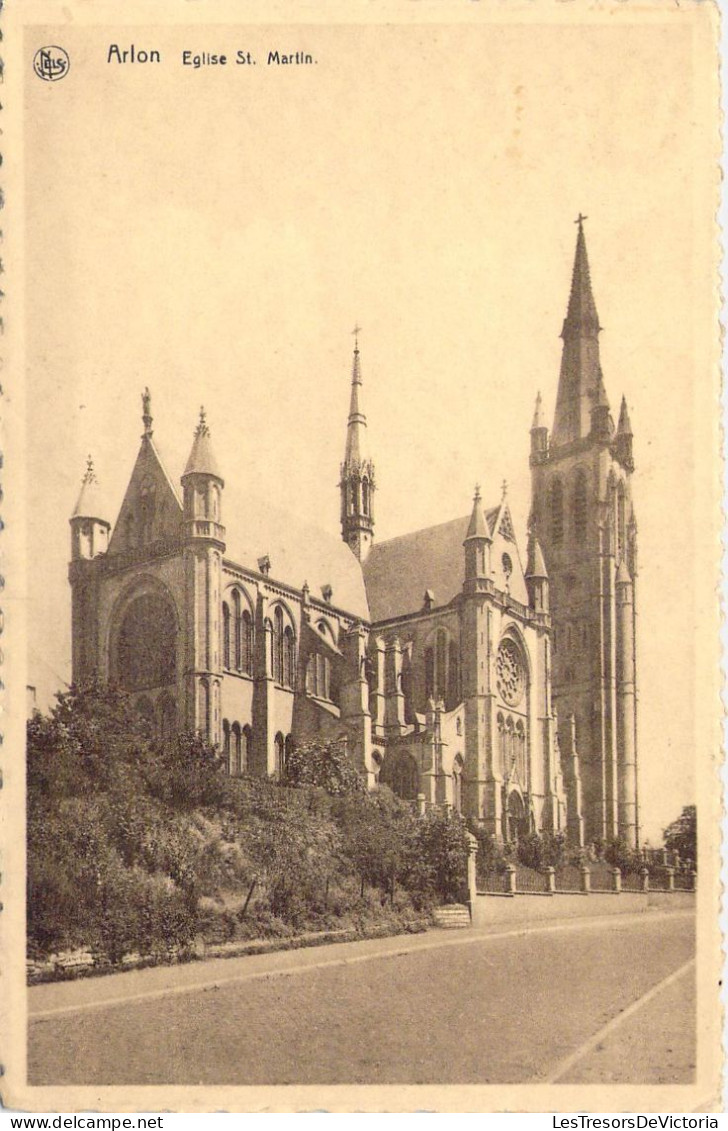 BELGIQUE - Arlon - Eglise St. Martin - Carte Postale Ancienne - Arlon