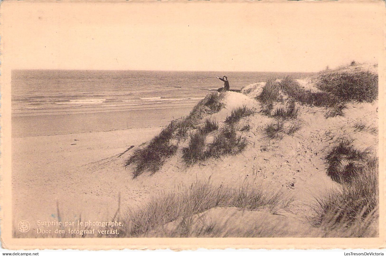 BELGIQUE - MIDDELKERKE - Surprise Par Le Photographe - Carte Postale Ancienne - Middelkerke