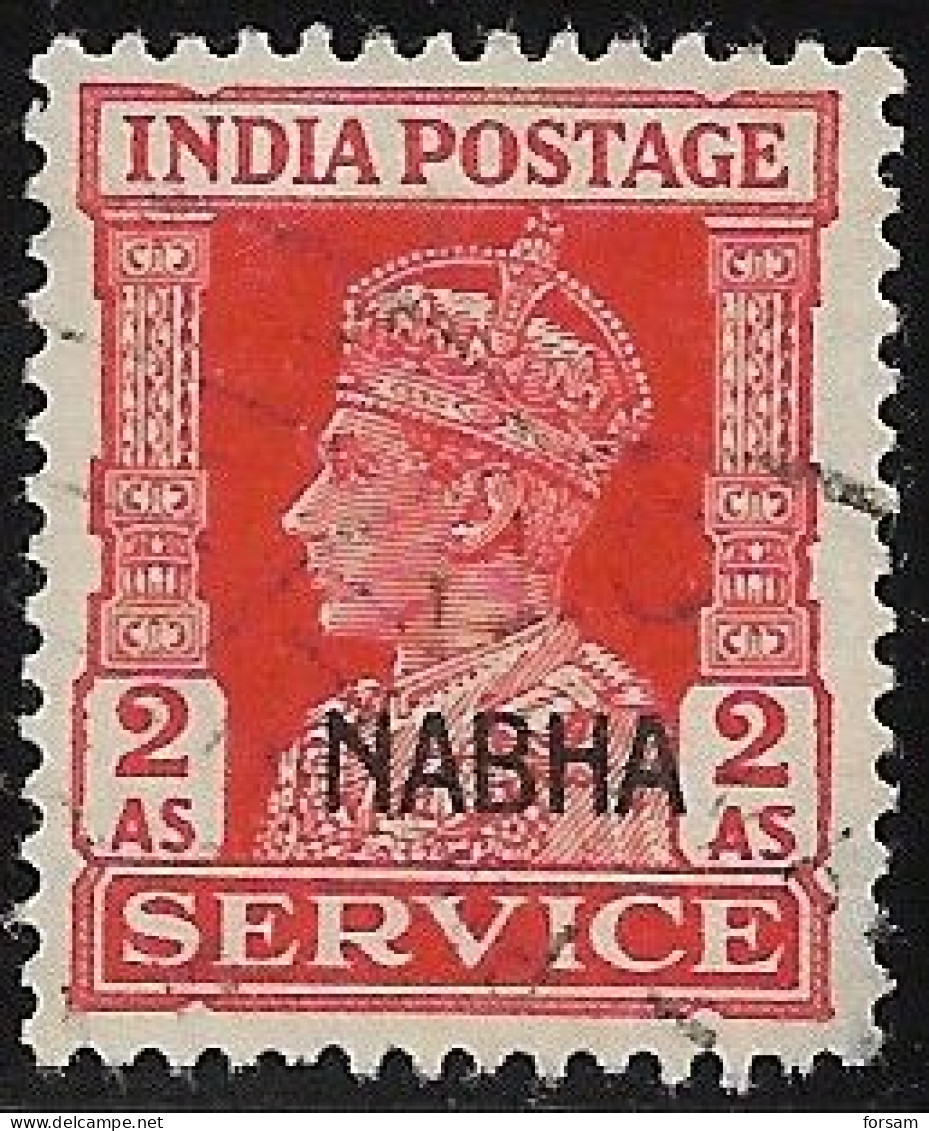 INDIA (NABHA)..1940..Michel # 46...used. - Nabha