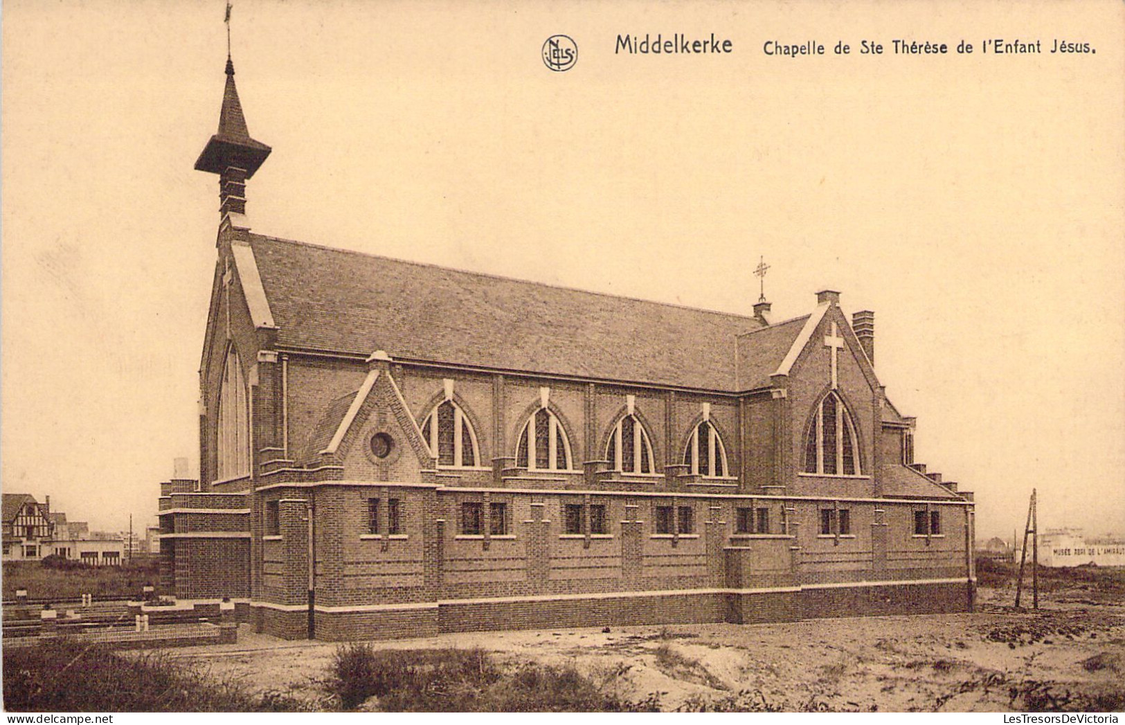 BELGIQUE - MIDDELKERKE - Chapelle De Ste Thérèse De L'Enfant Jésus - Carte Postale Ancienne - Middelkerke