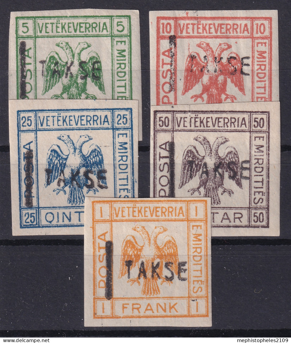 ALBANIA 1921 - MNH - Mirditi - Takse - Albanien