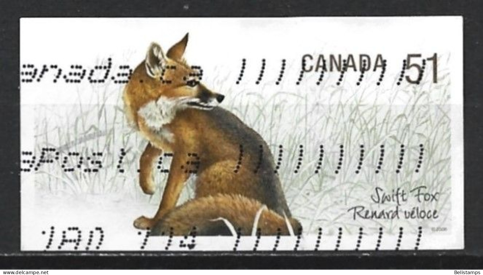 Canada 2006. Scott #2177 (U) Endangered Animal, Swift Fox - Oblitérés