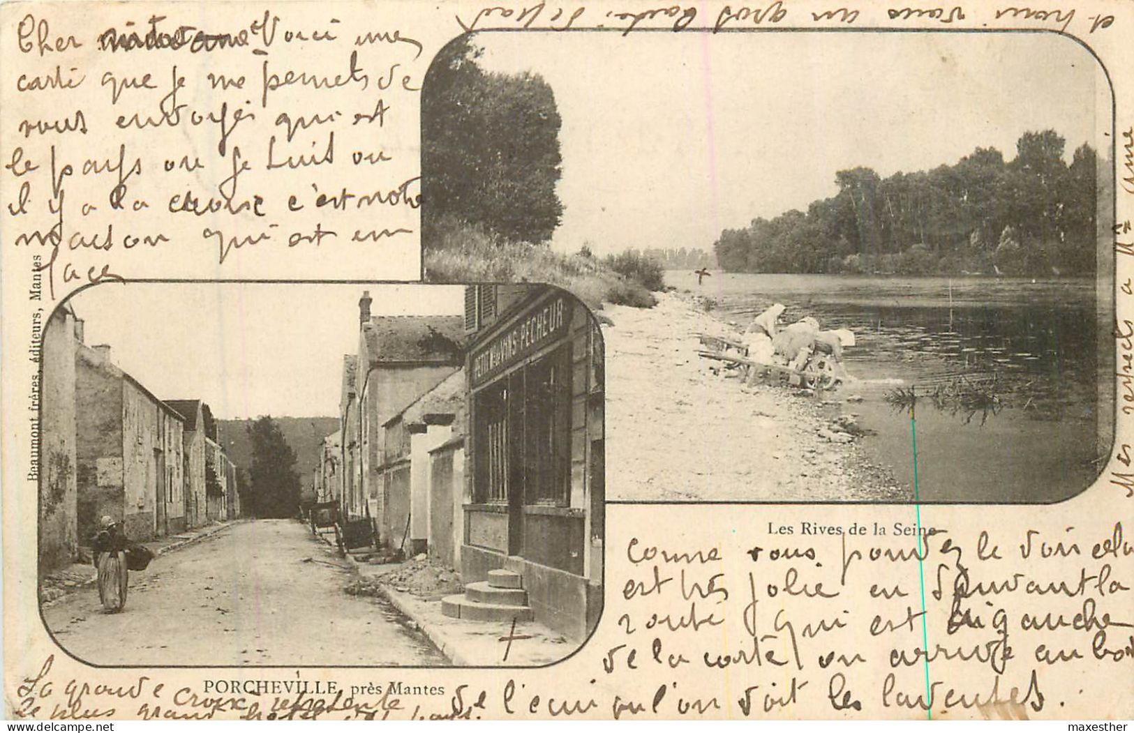 PORCHEVILLE Les Rives De La Seine - Porcheville