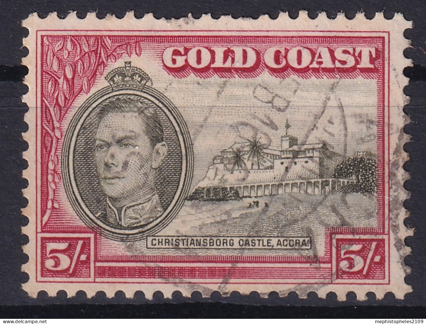 GOLD COAST 1938-41 - Canceled - Sc# 126 - Gold Coast (...-1957)