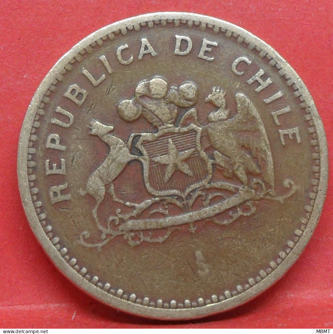 100 Pesos 1984 - TB - Pièce De Monnaie Chili - Article N°5531 - Chili