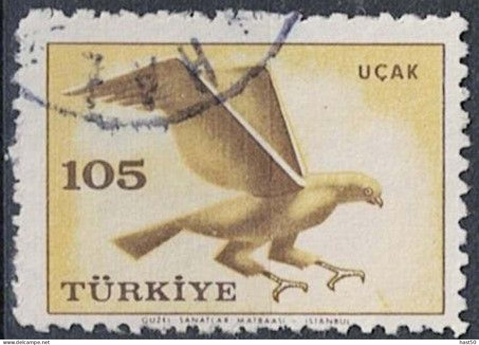 Türkei Turkey Turquie - Adler (Aquila Sp.) (MiNr: 1663) 1959 - Gest Used Obl - Gebraucht