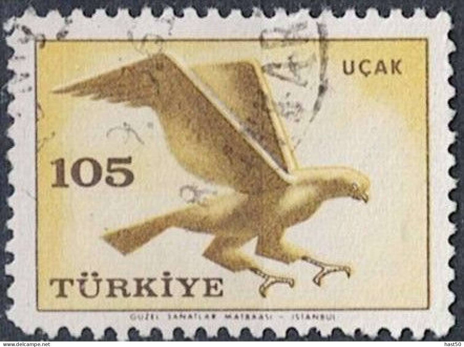 Türkei Turkey Turquie - Adler (Aquila Sp.) (MiNr: 1663) 1959 - Gest Used Obl - Gebraucht