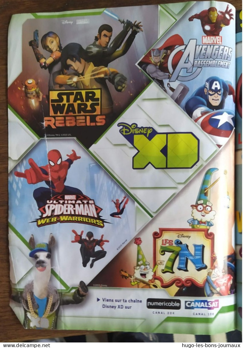 Picsou Magazine 511_mai2015_Vice Et Versa :Pixar Revient En Force !_lego Jurassic World :4 Films Dans Un Jeu - Picsou Magazine