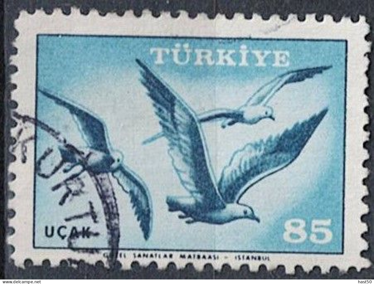 Türkei Turkey Turquie - Möwe (Larus Sp.) (MiNr: 1662) 1959 - Gest Used Obl - Gebruikt