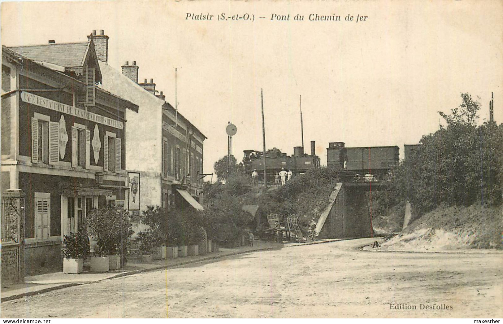 PLAISIR Pont Du Chemin De Fer - Plaisir