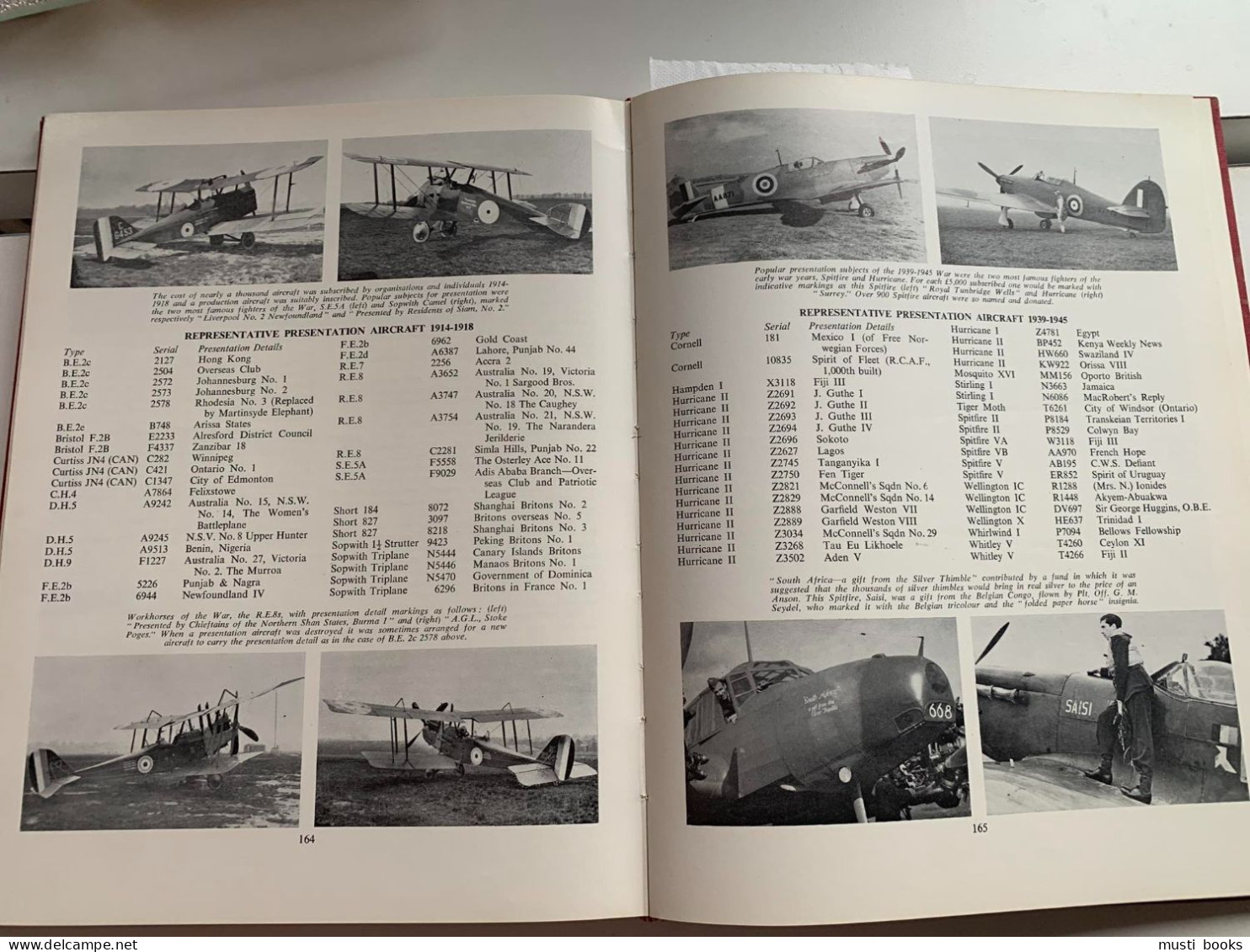 (AVIONS FORCE AÉRIENNE) Aircraft Markings Of The World 1912-1967. - Weltkrieg 1939-45