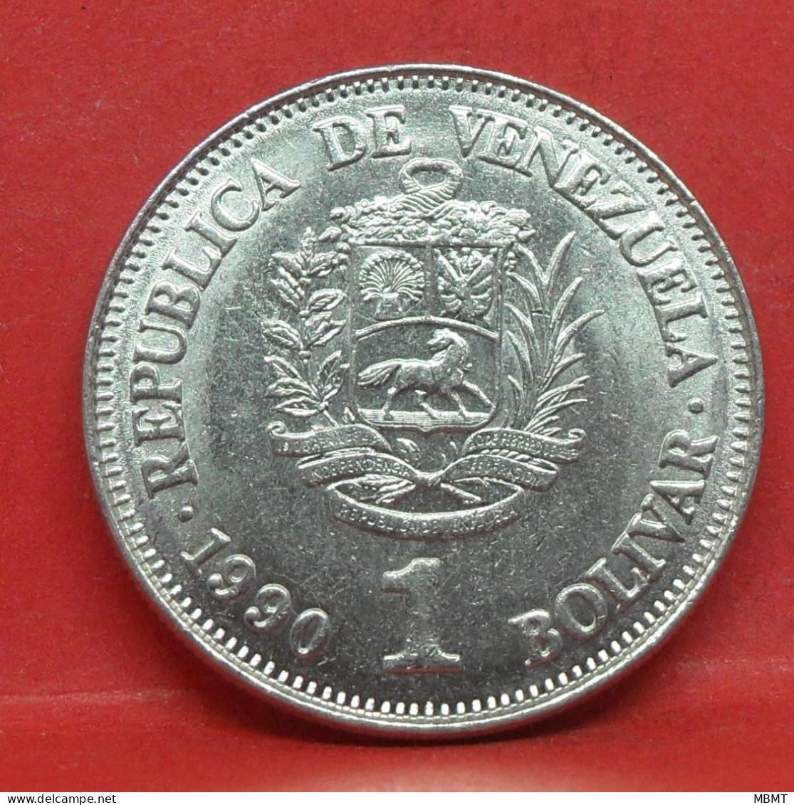 1 Bolivar 1990 - TTB - Pièce De Monnaie Venezuela - Article N°5540 - Venezuela