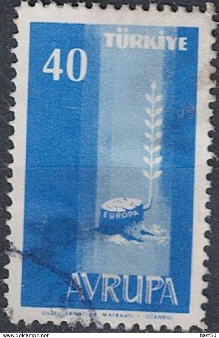 Türkei Turkey Turquie - Europa (MiNr: 1611) 1958 - Gest Used Obl - Oblitérés