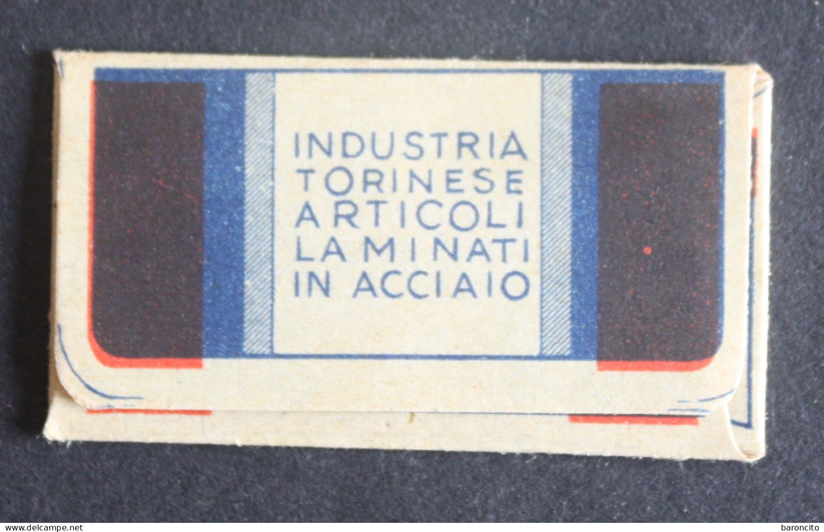 LAMETTA BARBA BLADE SHAVE LAMA ITALIA, INDUSTRIA TORINESE - Razor Blades