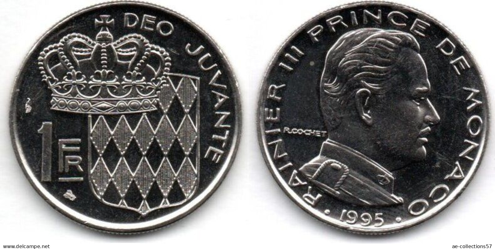 MA 24003 / Monaco 1 Franc 1995 SPL - 1960-2001 New Francs