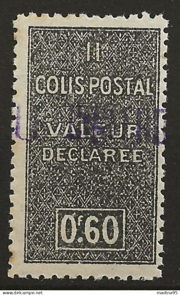 ALGERIE: **, CP N°55, Rousseurs, B - Colis Postaux