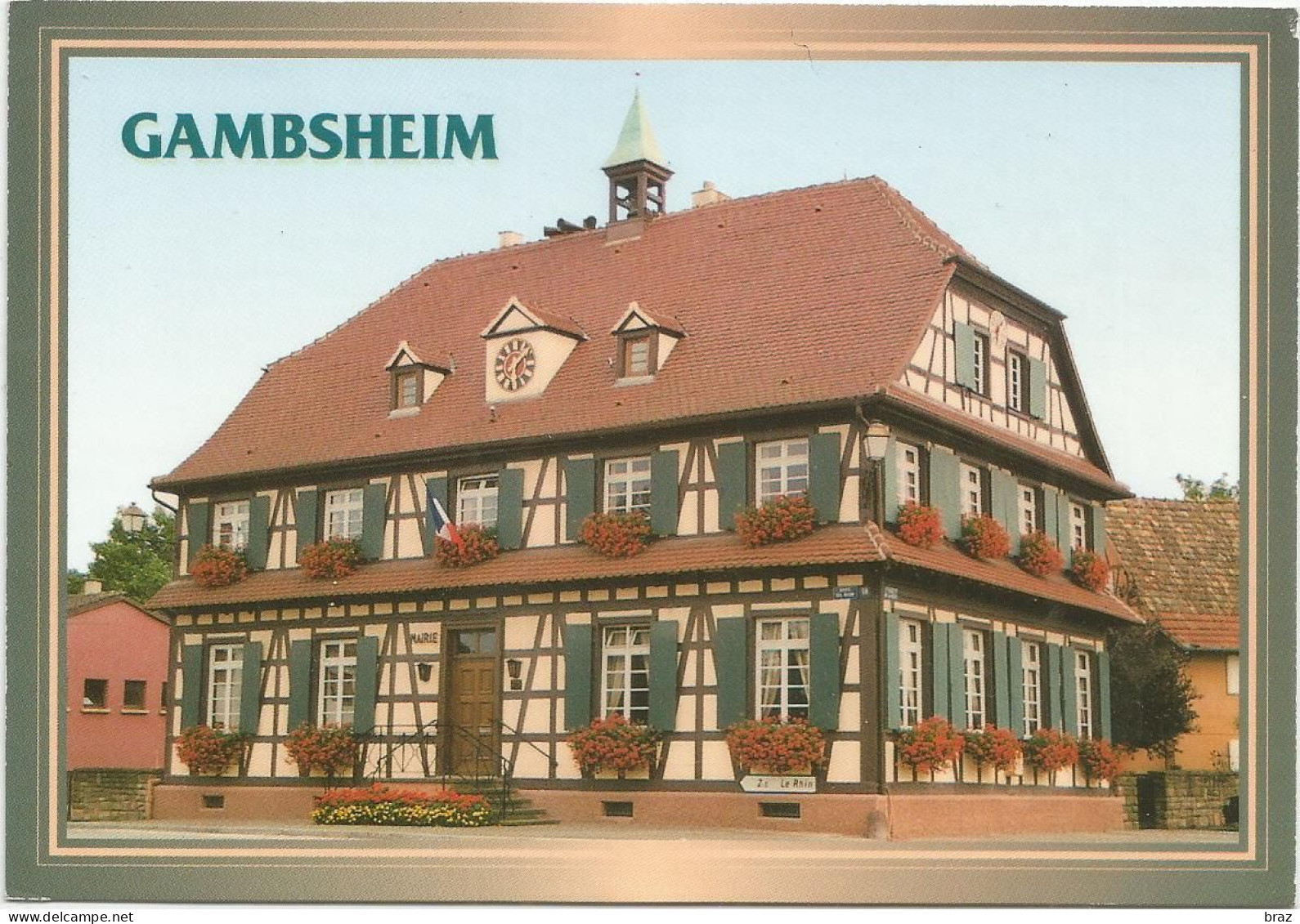 CPM  Gambsheim Mairie - Gambsheim