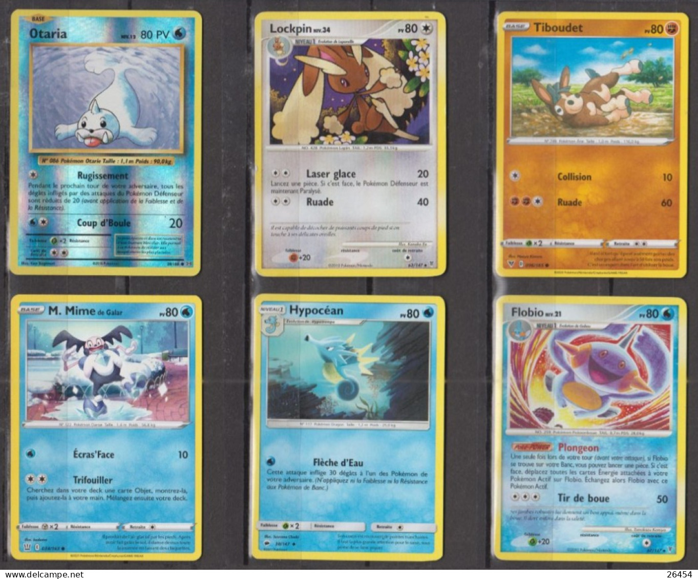 Lot De 30 Cartes POKEMON   PV 80 Différentes  Comme Neuves   Très Propres - Lots & Collections