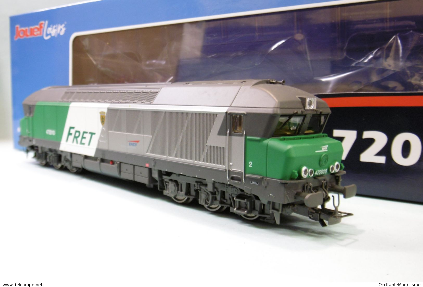Jouef - Locomotive Diesel CC 472010 72000 FRET SNCF ép. V Réf. HJ2602 Neuf HO 1/87 - Locomotives
