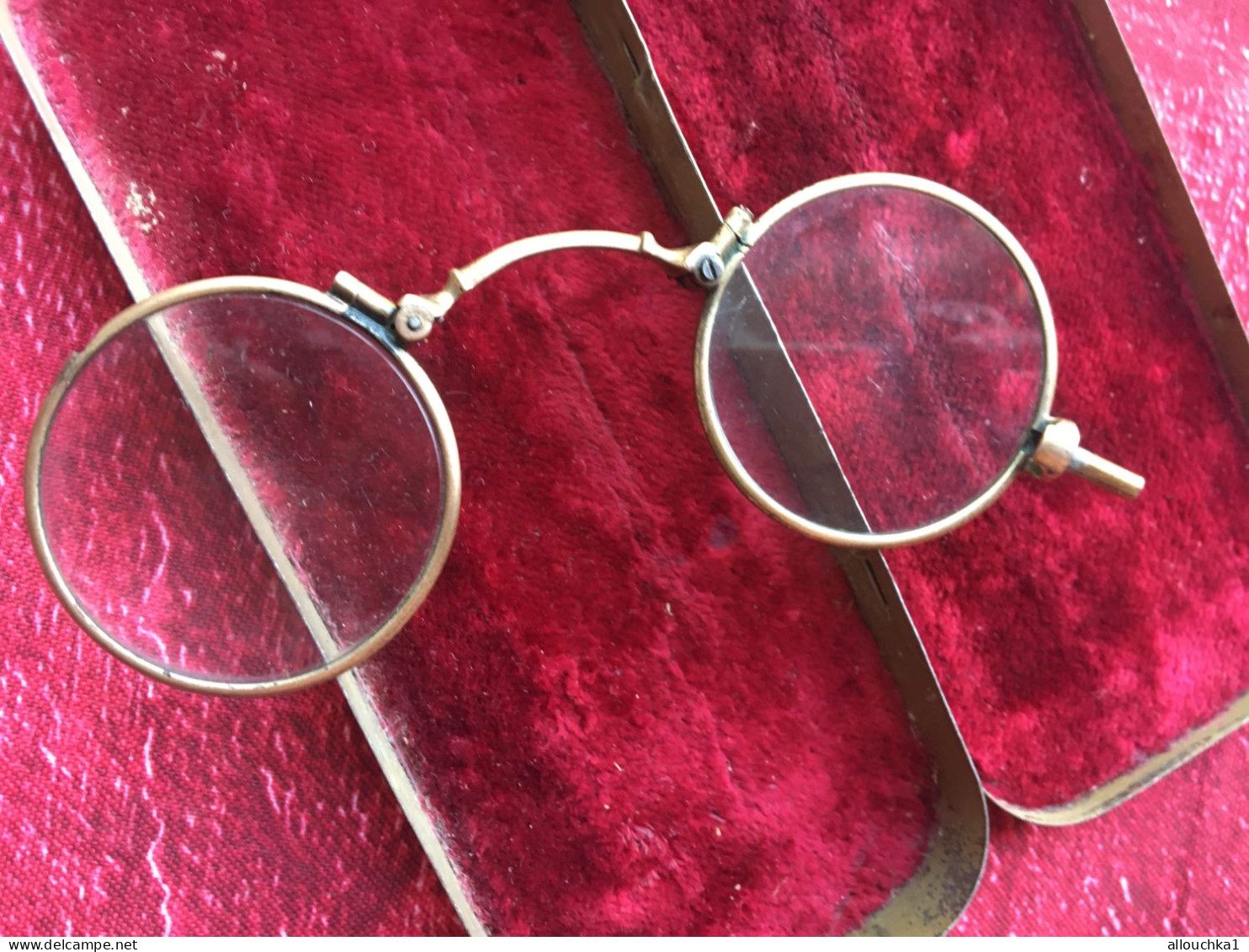 France Lunettes De Vision Opéra Théâtre Vintage-lorgnon-lorgnettes-binocle-Binocles Lunette à Ressort Sur Les Cotés Plia - Brillen