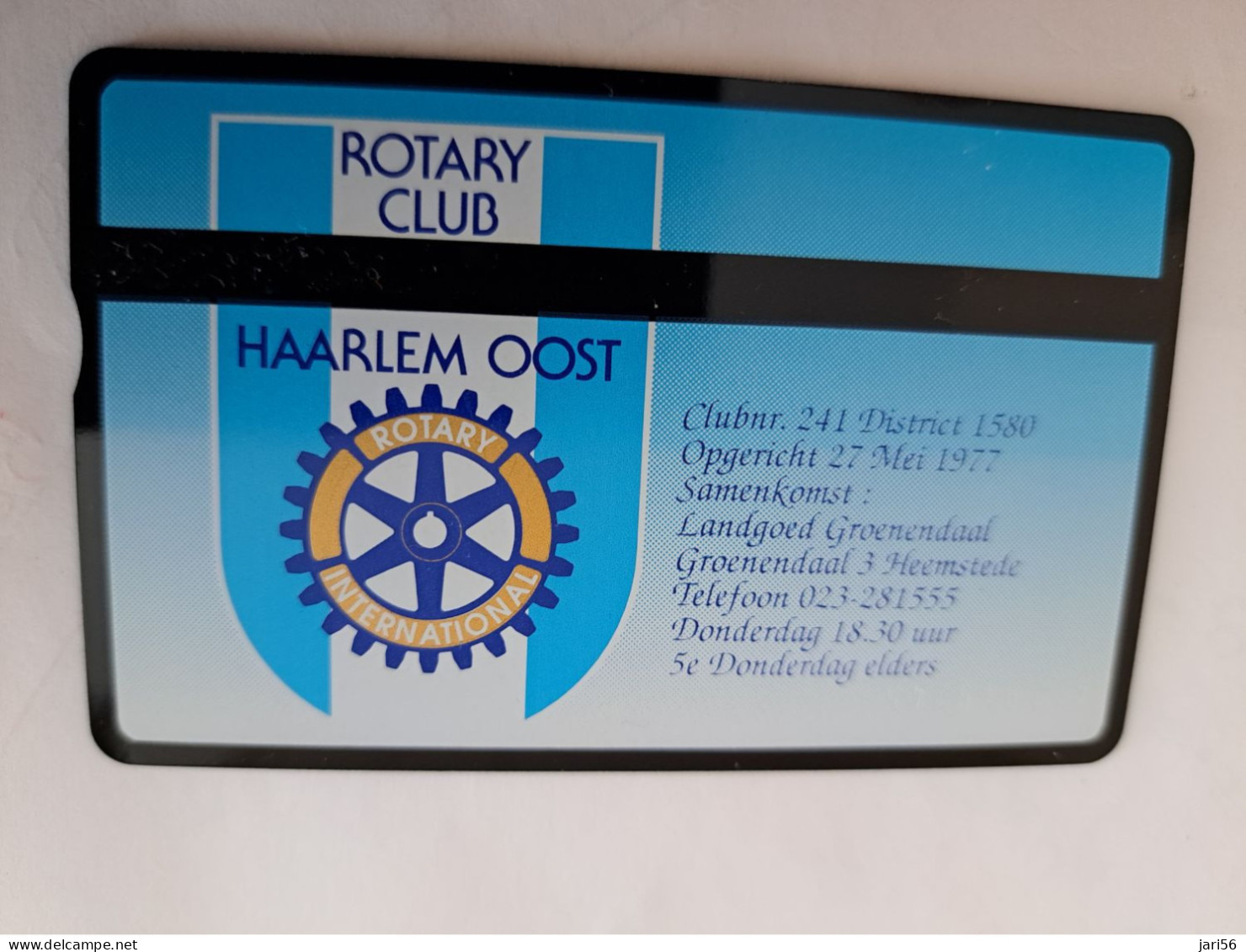 NETHERLANDS  4 UNITS   ROTARY CLUB /HAARLEM OOST   L&G CARD RCZ     MINT   ** 14206** - GSM-Kaarten, Bijvulling & Vooraf Betaalde