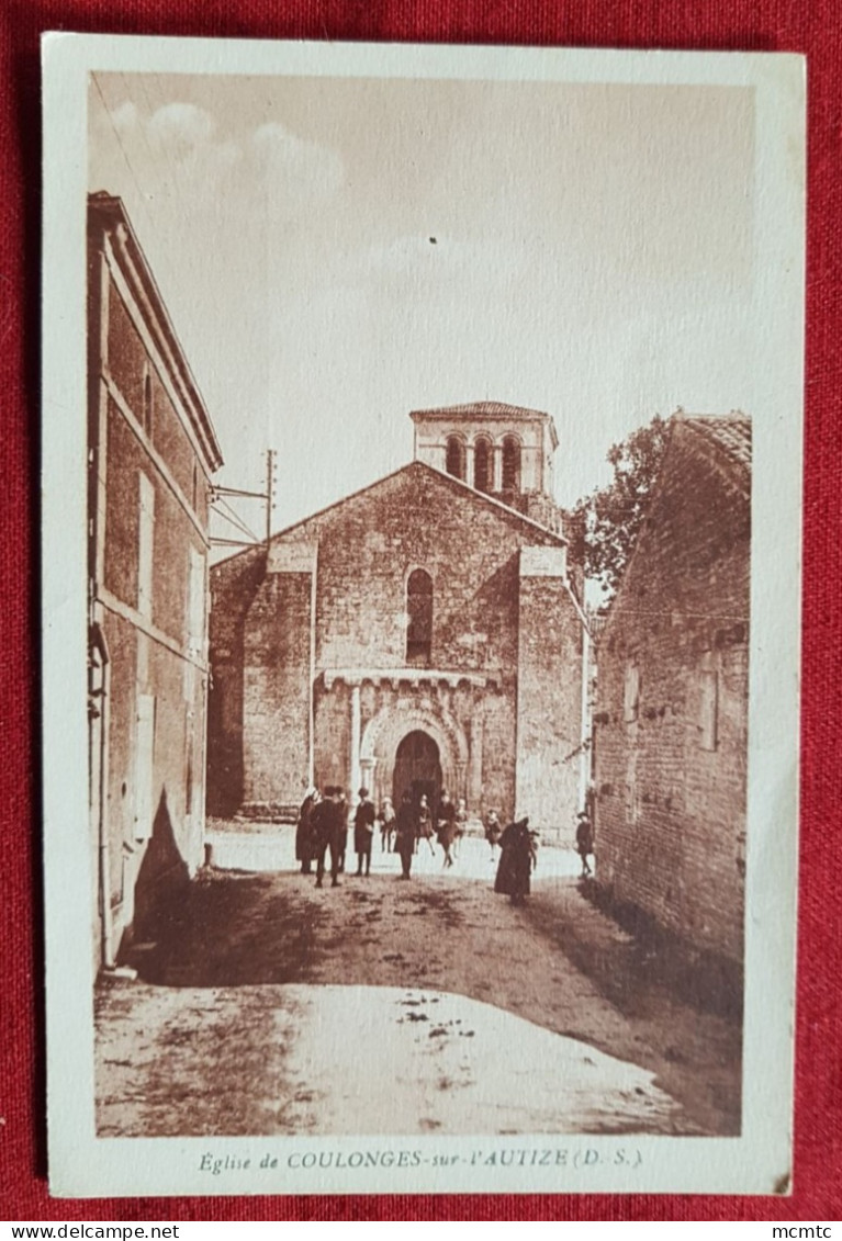 CPA- Eglise De Coulonges-sur-l'Autize (D.S.) - Coulonges-sur-l'Autize