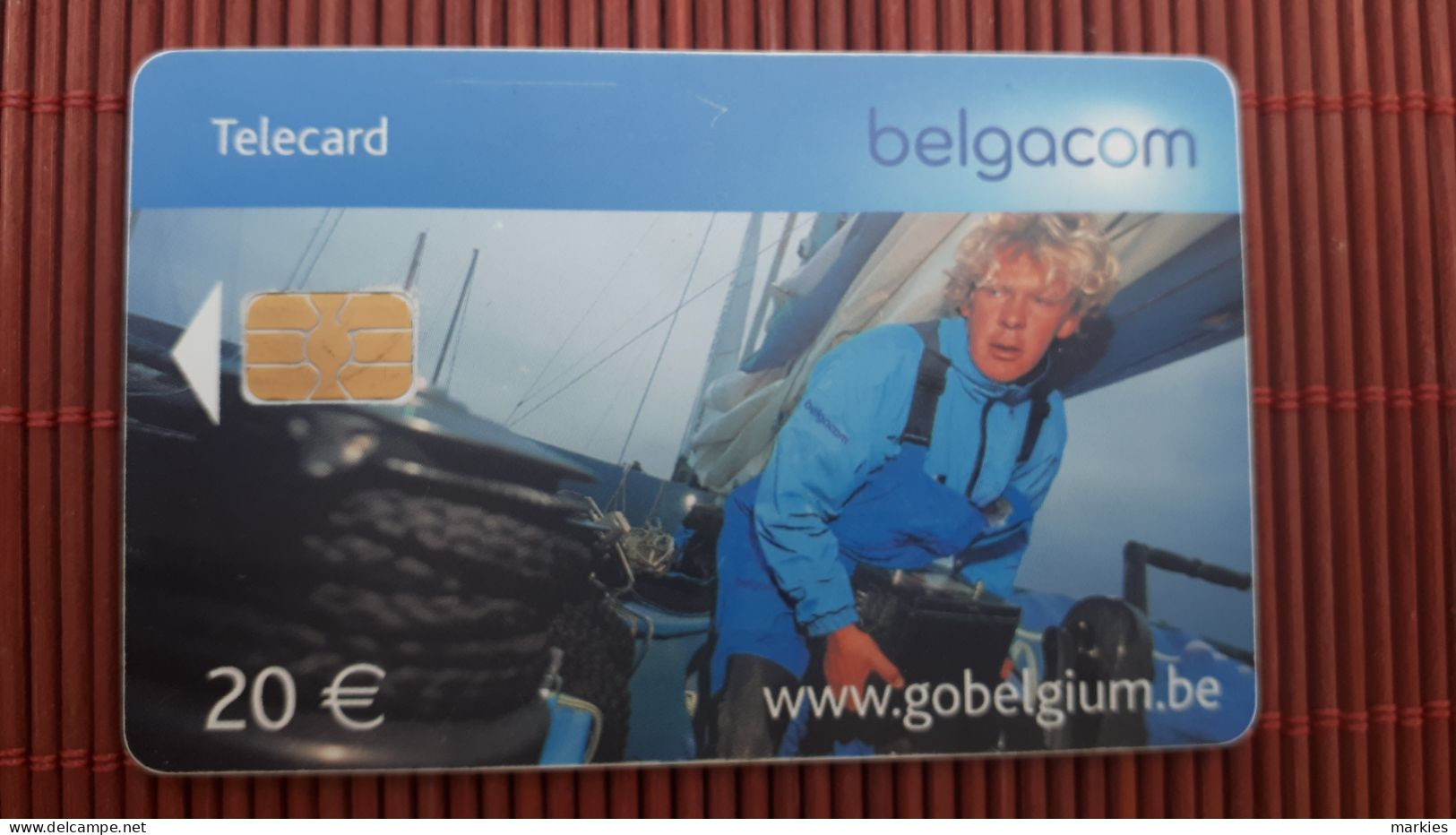 Phonecard  Belgium 20 Euro II 31/03/2006 Used Low Issue Rare - With Chip