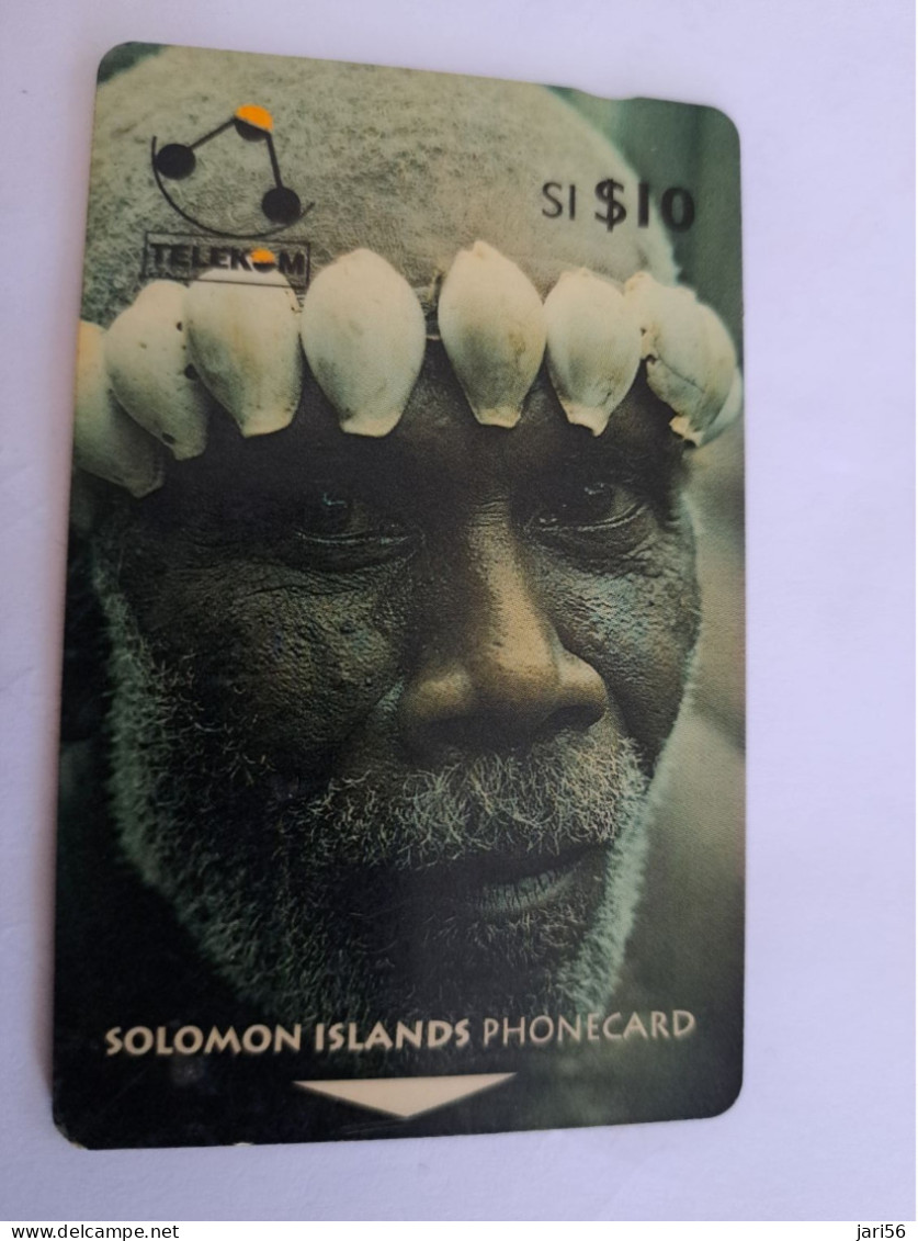 SOLOMON ISLANDS $ 10   O2SIC   PEOPLE OF THE SOLOMON ISLANDS      Fine Used    **14217** - Isole Salomon