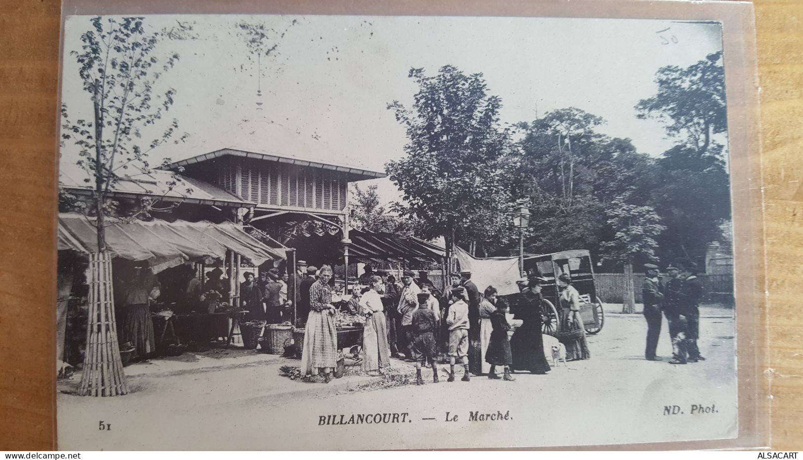 Billancourt , Le Marché - Boulogne Billancourt