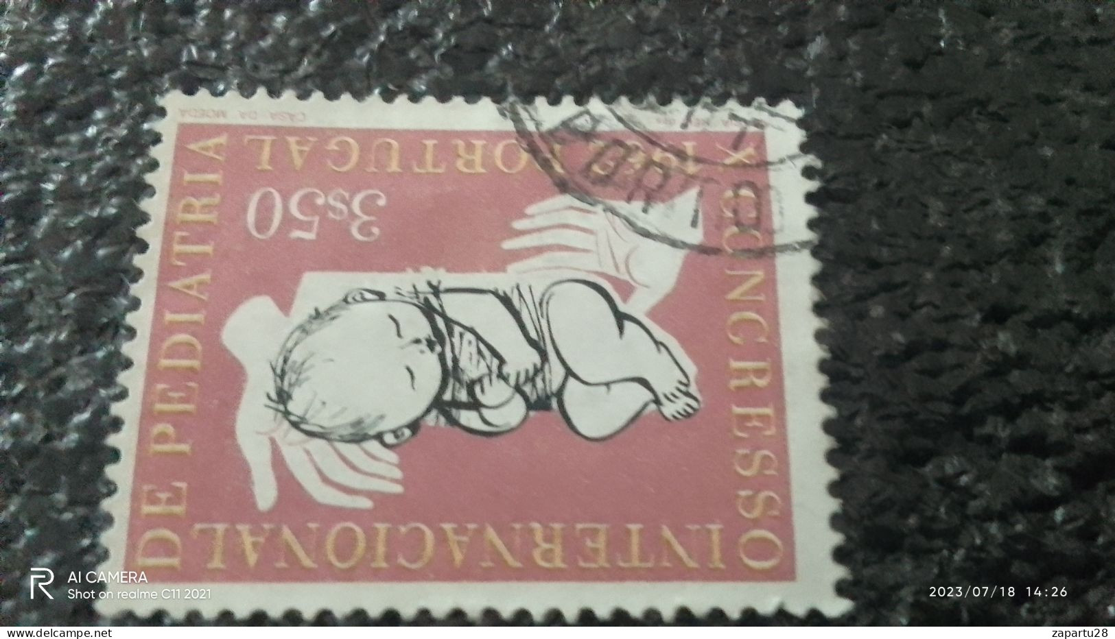 PORTEKİZ- 1960-70----                      3.50ESC        USED - Used Stamps