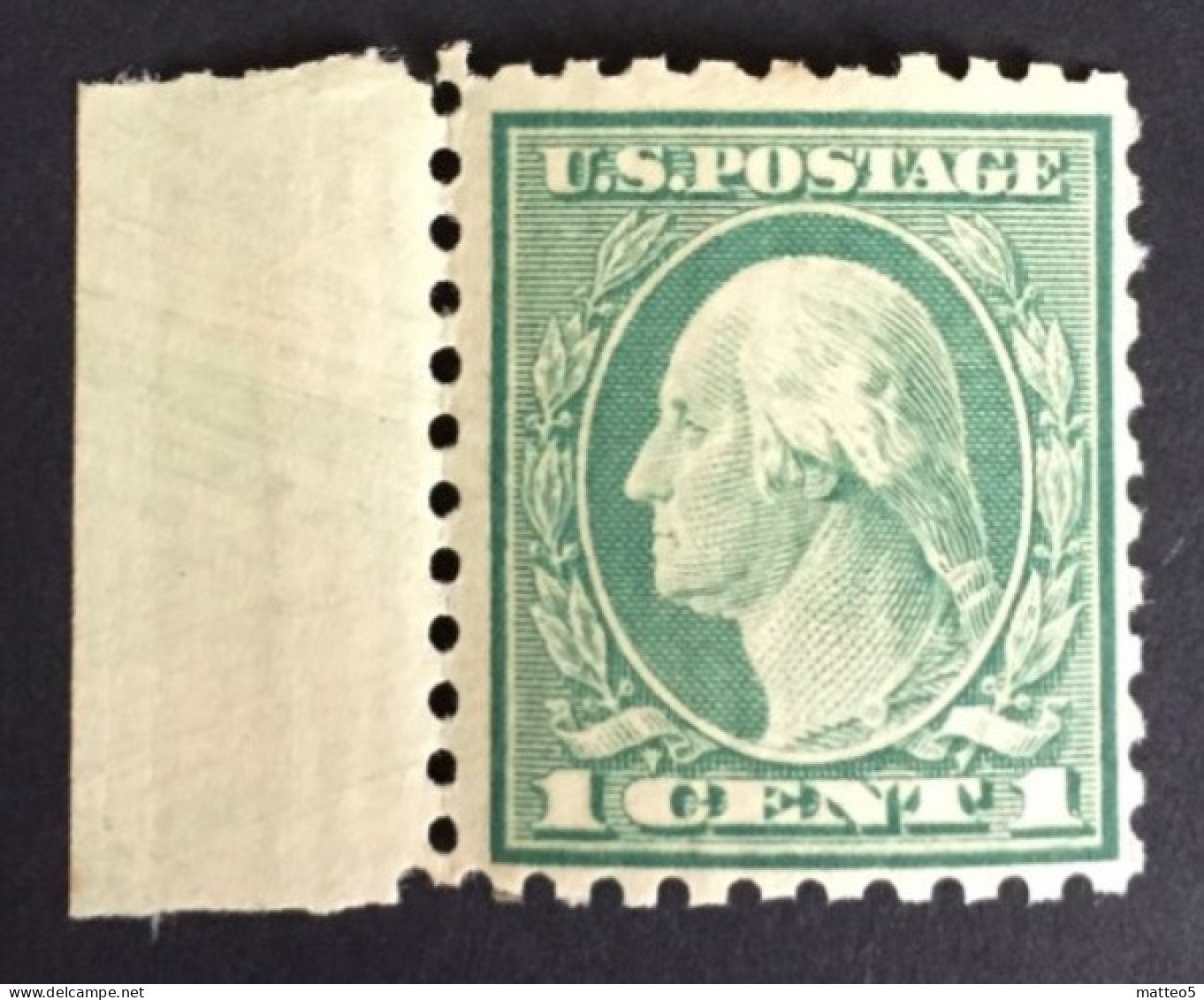 1912 -22 - United States - George Washington - First President Of The USA - 1 Cents - New - A2 - Unused Stamps
